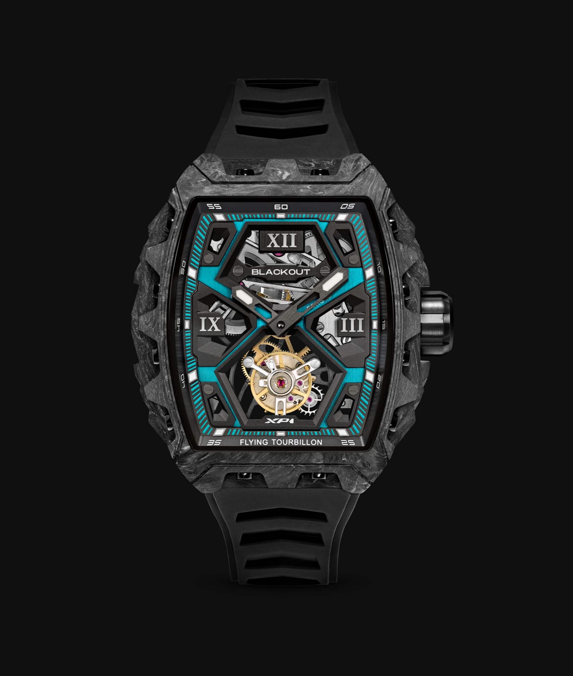 XP1 Tourbillon LT Frozen Blue – Blackout Watches