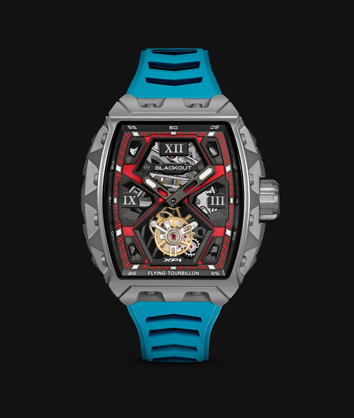 XP1 Tourbillon Ti Red – Blackout Watches