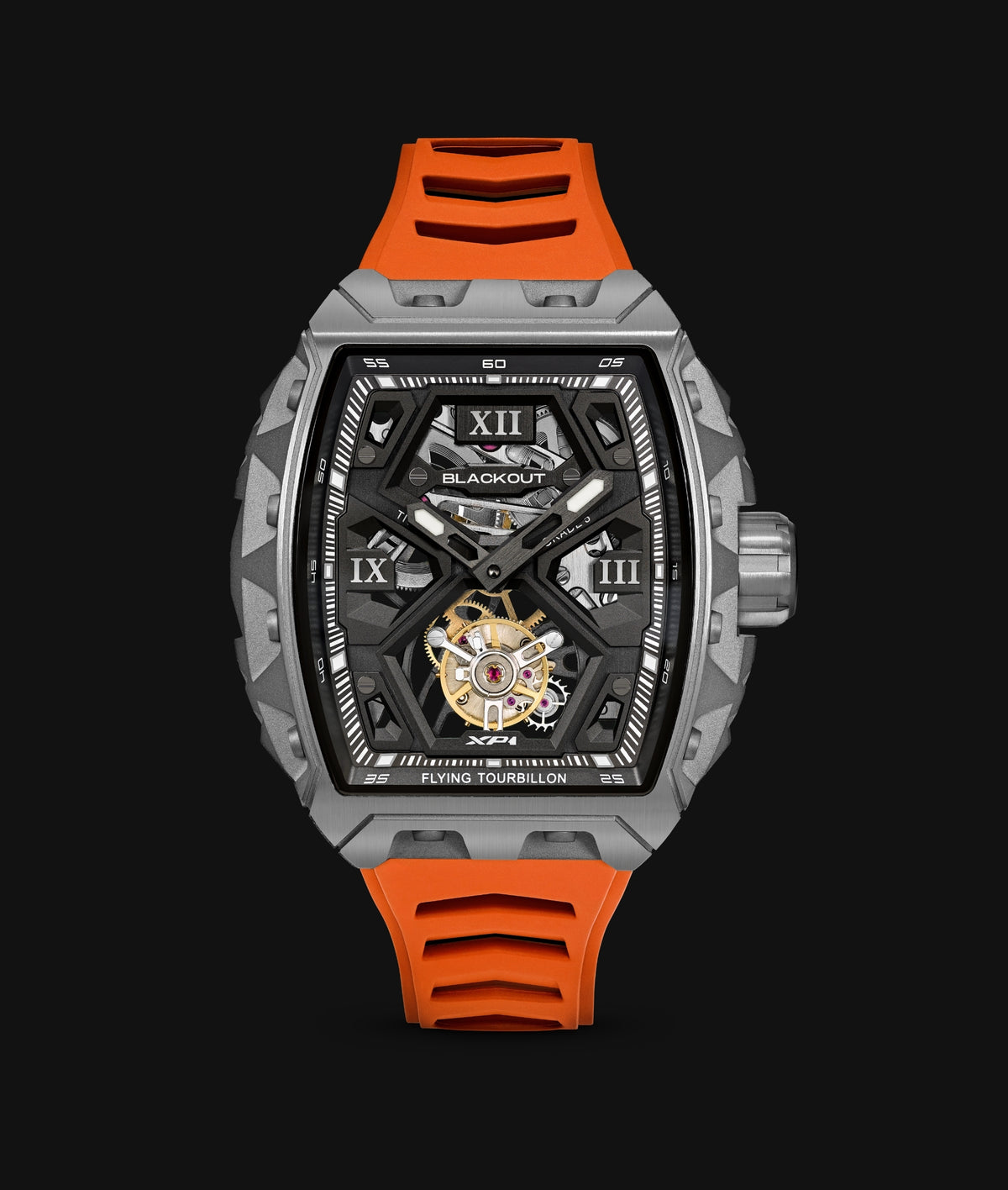 XP1 Tourbillon Ti – Blackout Watches