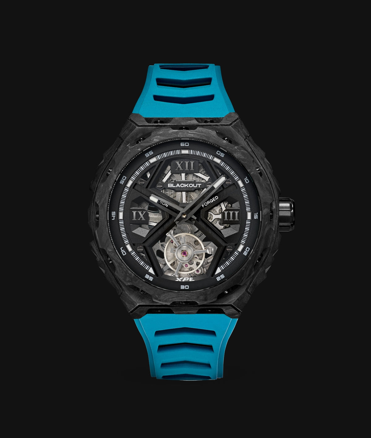 XPE Tourbillon Black – Blackout Watches