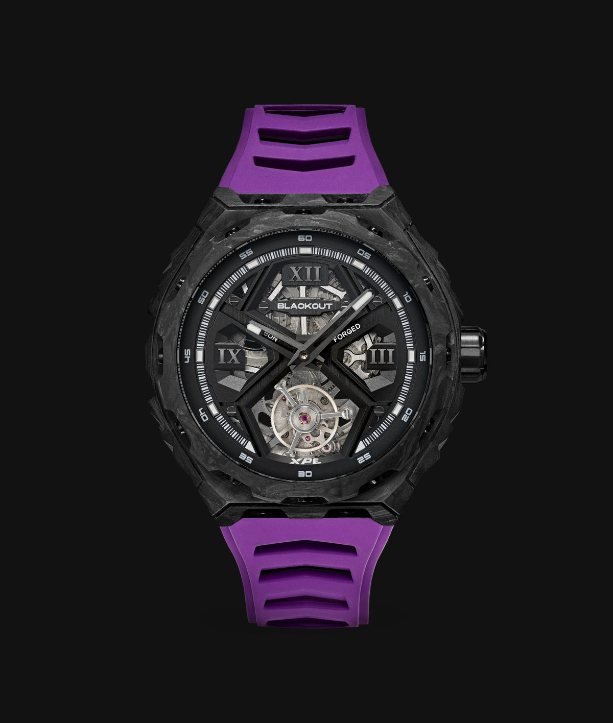 XPE Tourbillon Black – Blackout Watches