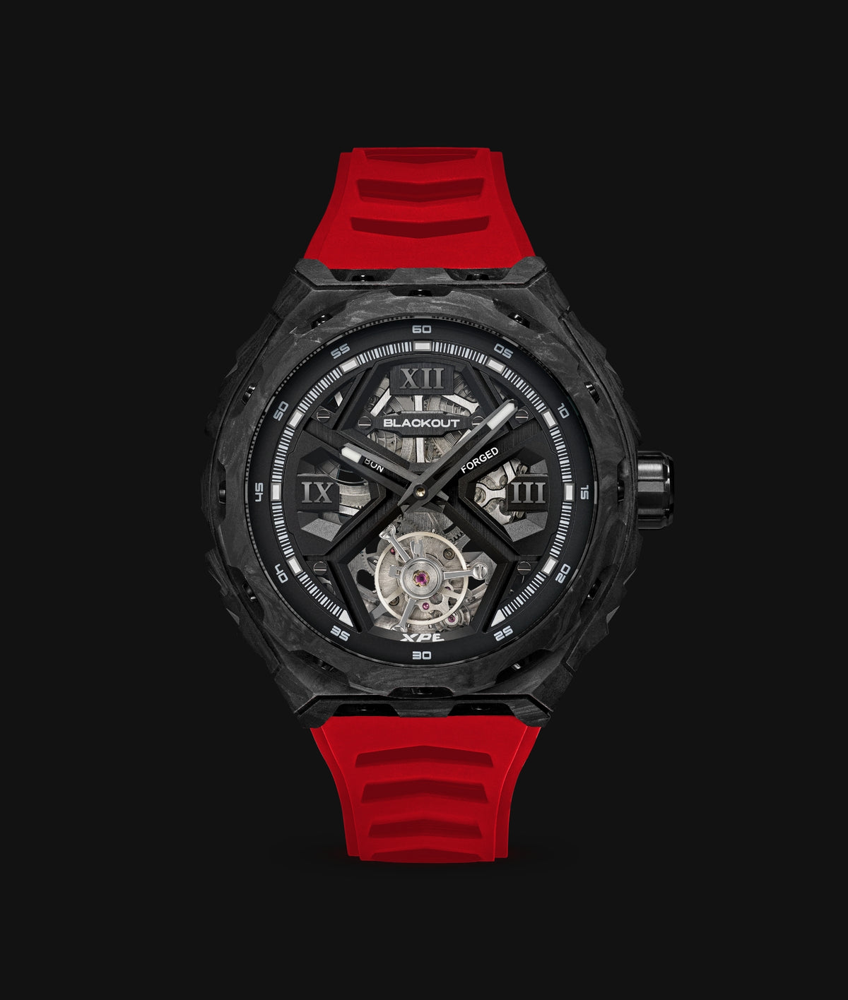 XPE Tourbillon Black – Blackout Watches